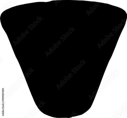 Flower plot silhouette