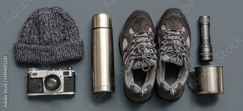 Composition with thermos, s...