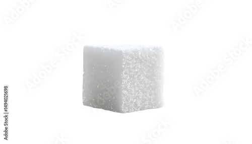 Sugar Cube on Transparent Background