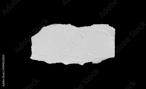 Wallpaper Mural Torn rip paper texture on black background Torontodigital.ca