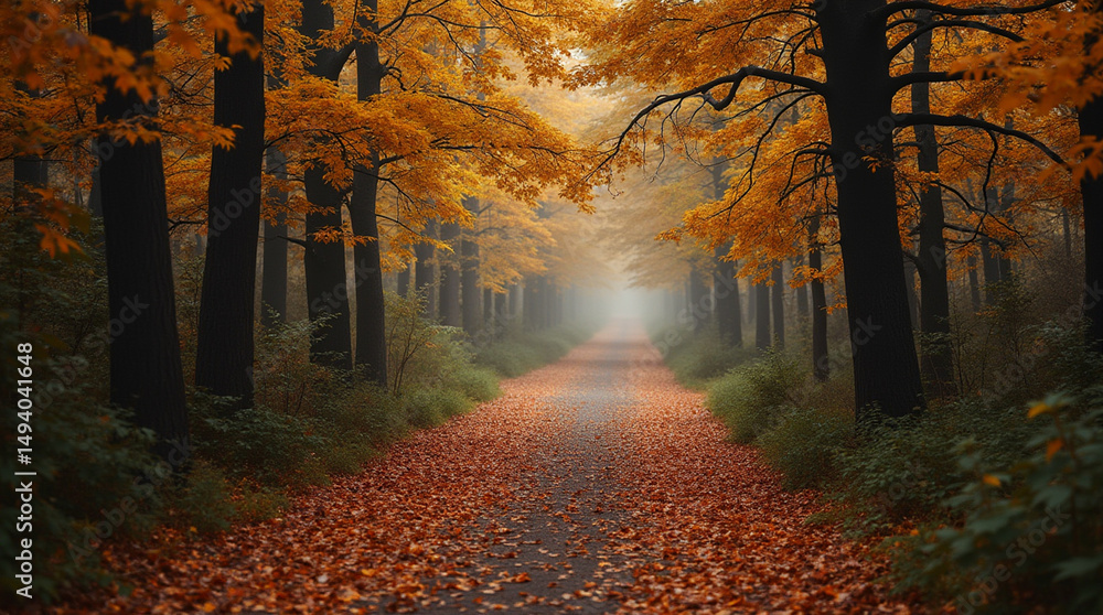 Fototapeta premium forest path