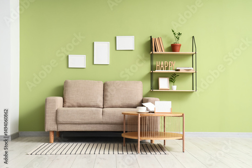 Modern living room interior...