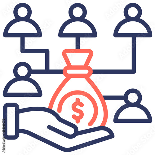 Crowdfunding Icon