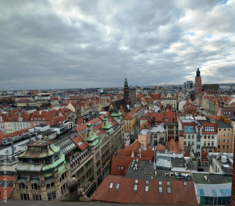 Fototapeta premium panorama of prague