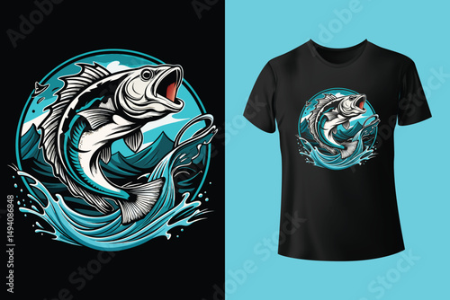 Pirate captain riding fish sketch PNG illustration with transparent background
