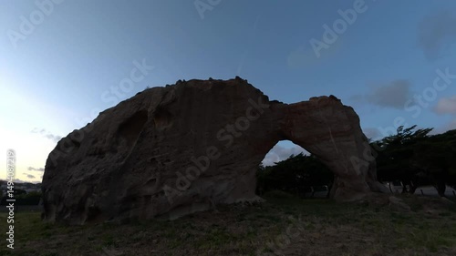 penedo furado sunset timelapse
