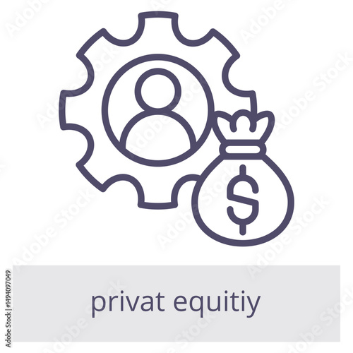 Private Equity Element For Design Graphic