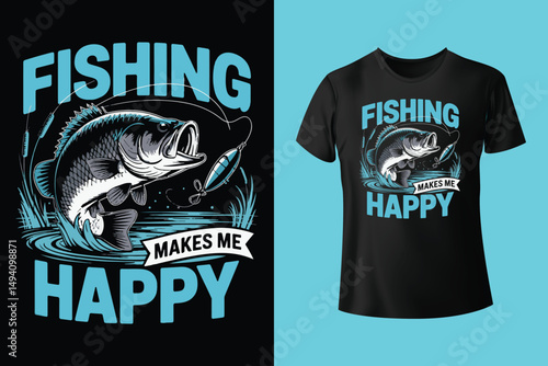 Fishing t shirt design retro and vintage style and t shirt graphic designs for fish man