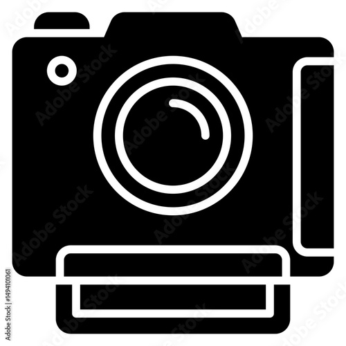 Photographie Solid Icon