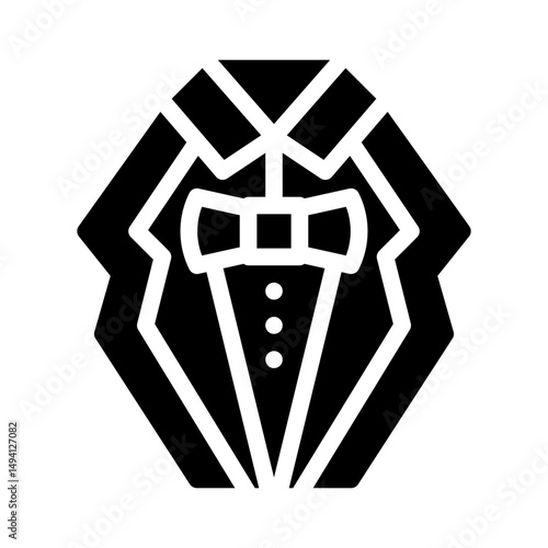 tuxedo glyph icon