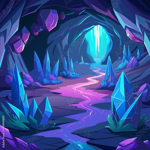 cave illustrtion