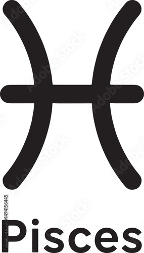 Pisces Zodiac Sign and Name
Astrological Symbol for Pisces
The Pisces Glyph
Pisces Horoscope Sign
Zodiac Sign: Pisces