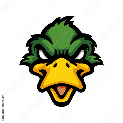The Quacky Duck Mascot Head
