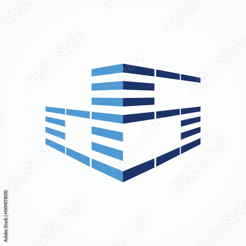 Creative ds house building logo property design. Letter d s logo icon symbol vector illustration