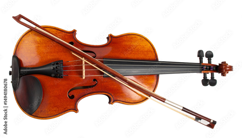 Fototapeta premium Violin and Bow