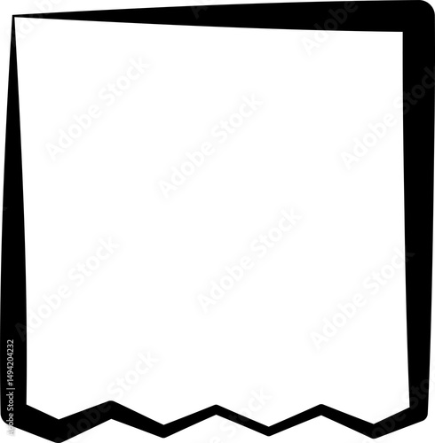 Square line shapes. Geometric elements