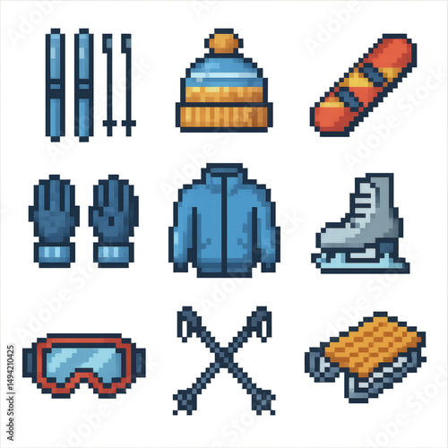 Winter Sports Icons