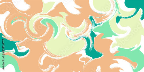 Sweet cream drip. Candy slime paint background. Jelly dessert flow texture. 3d glossy syrup glaze wave banner. Abstract pastel bubble gum liquid yogurt layer down abstract graphic