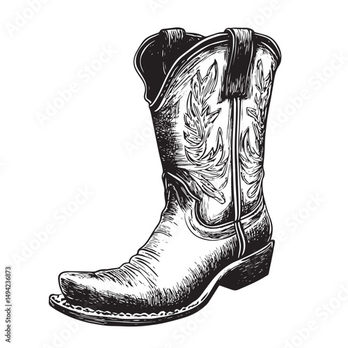 cowboy boot clip