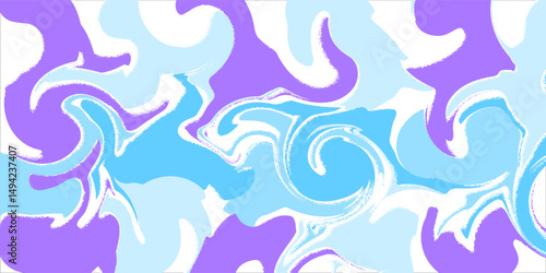 Sweet cream drip. Candy slime paint background. Jelly dessert flow texture. 3d glossy syrup glaze wave banner. Abstract pastel bubble gum liquid yogurt layer down abstract graphic