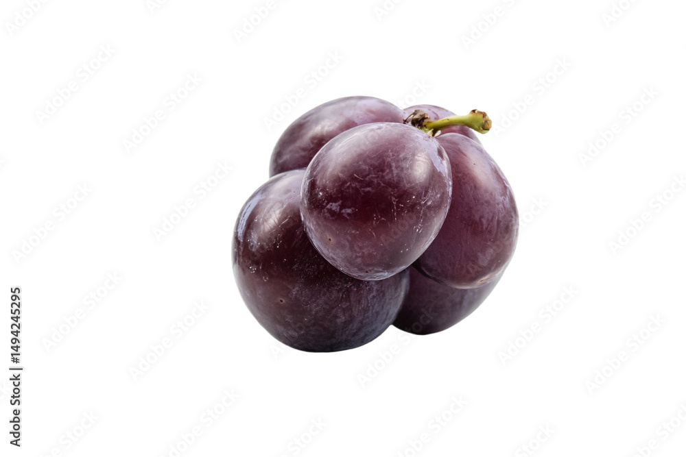 Obraz premium a bunch of plums sitting on top of each other