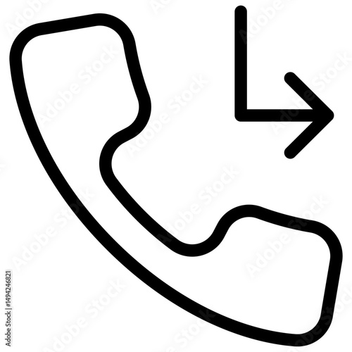Call Forwarding Icon