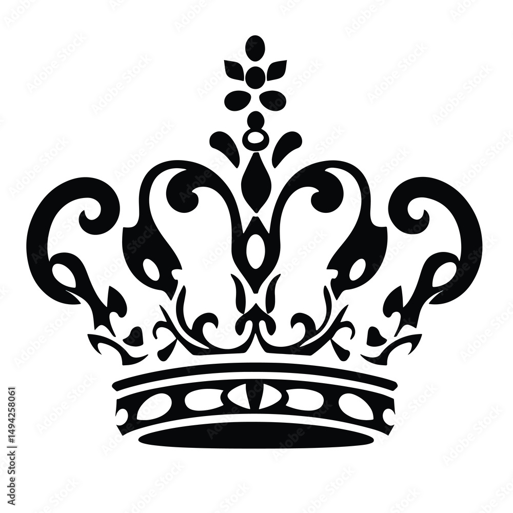 Naklejka premium crown clip art