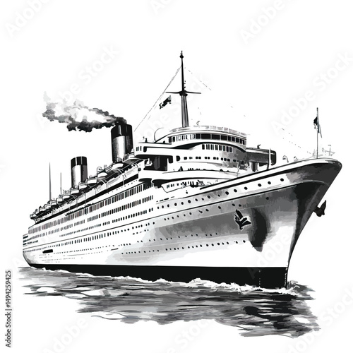  cruise ship clip art