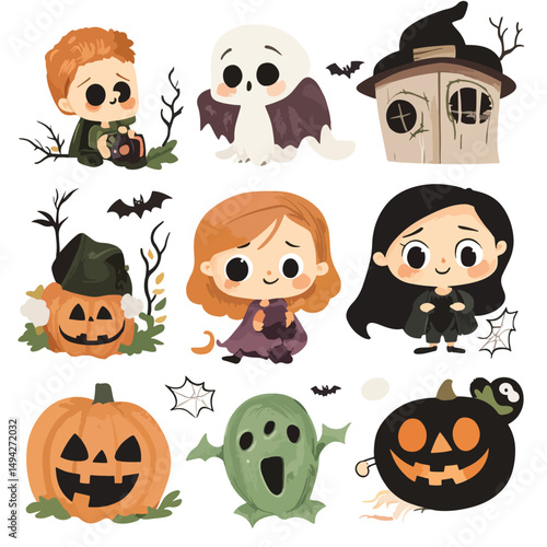 cute halloween clip art
