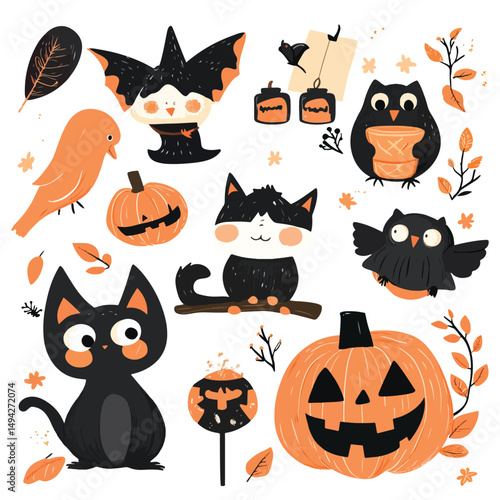 cute halloween clip art