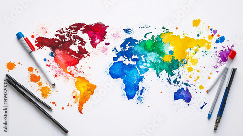 abstract colorful background,abstract watercolor background