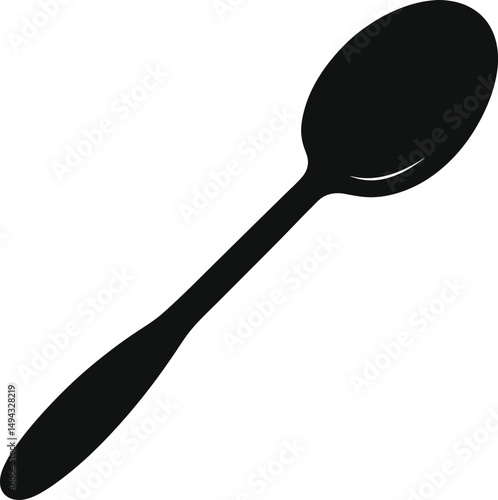 spoon isolated on white