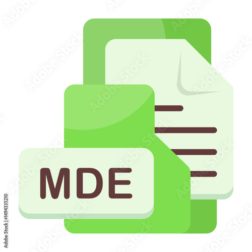 MDE Format Icon