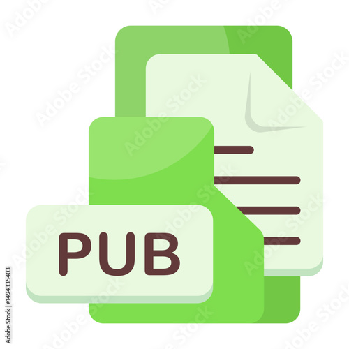 PUB Format Icon