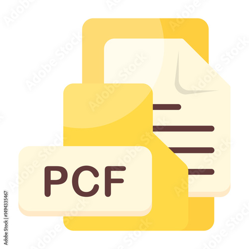 PCF Format Icon