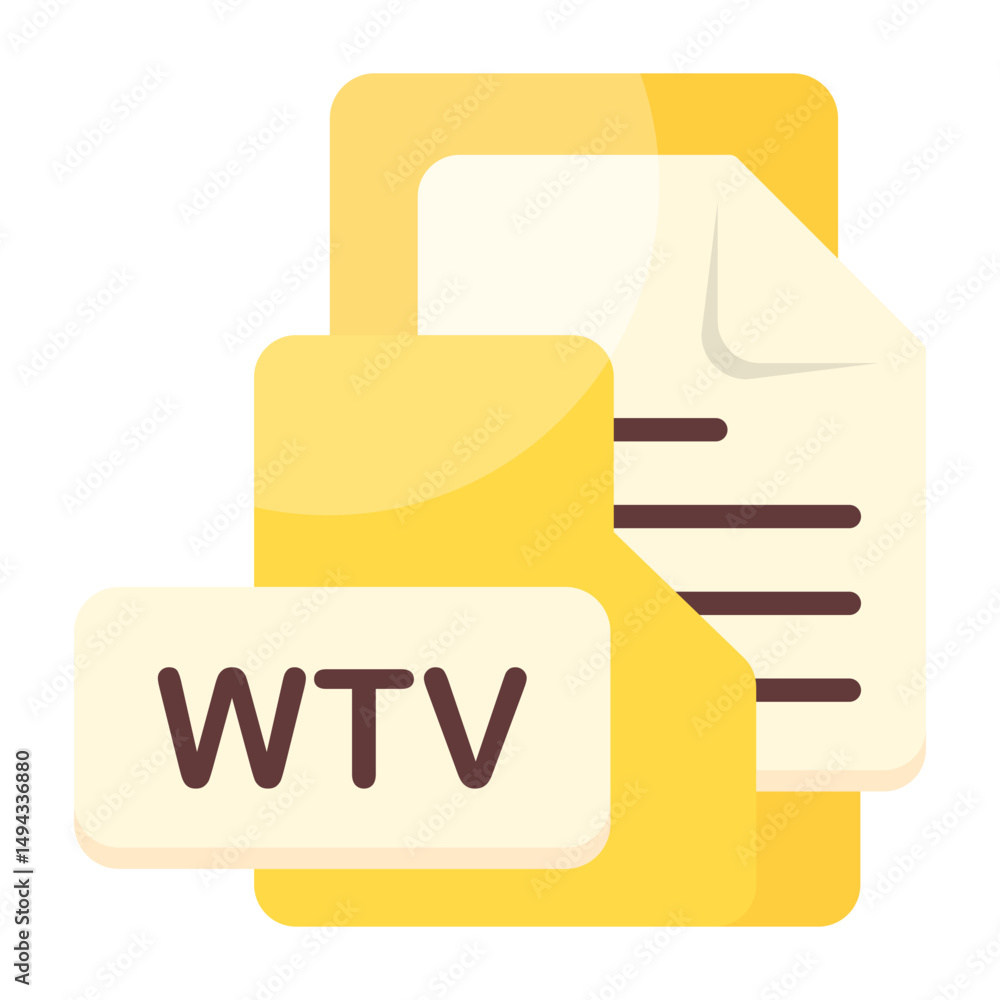 Obraz premium WTVFormat Icon