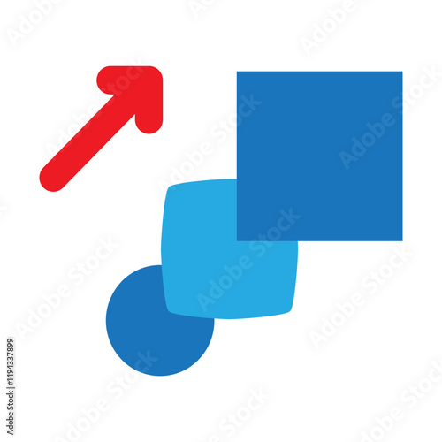 Morph Vector Flat Icon Design