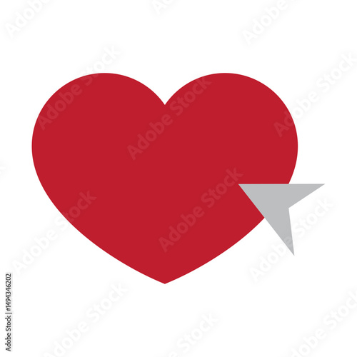 Favorite Vector Flat Icon Design