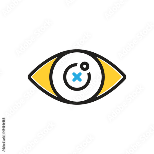 Multi color icon for blind