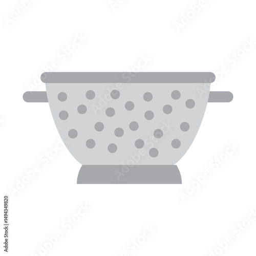 Colander Vector Flat Icon Design
