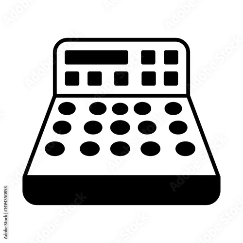 Audio Mixing Console black icon