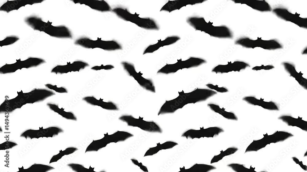 Bat seamless pattern