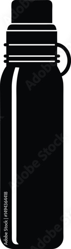 thermos bottle icon vector illustration
