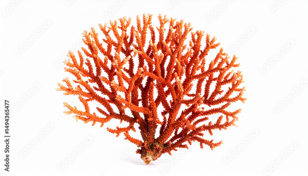 Naklejka premium Ricordea Florida Coral – Vibrant Soft Coral in Marine Aquarium or Reef Environment