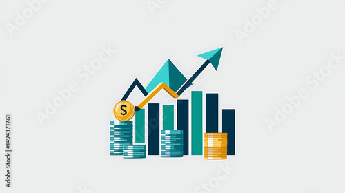 Wealth & Crypto Mastery: Financial Growth, Bitcoin Trading & Investment Visualization Art