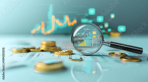 Wealth & Crypto Mastery: Financial Growth, Bitcoin Trading & Investment Visualization Art