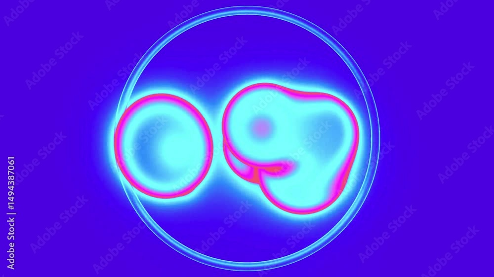 3d render of a glowing neon sign made of many spheres 3d render of a glowing neon sign made of many spheres