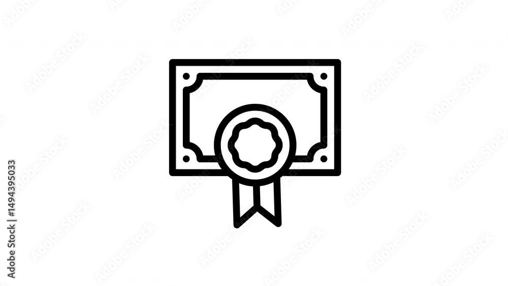 certifications minimalist stroke animation certifications minimalist stroke animation