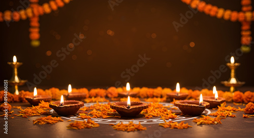 Diwali Lights: Festive Decorations & Diyas | Happy Diwali Images