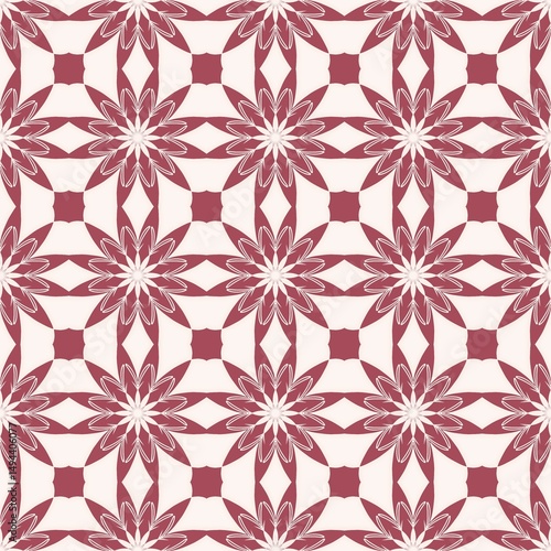 Seamless floral pattern, geometric, fabric pattern, background